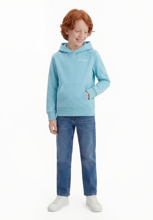 Champion ICONS CONTRAST HOODIE - Hoodie - blue