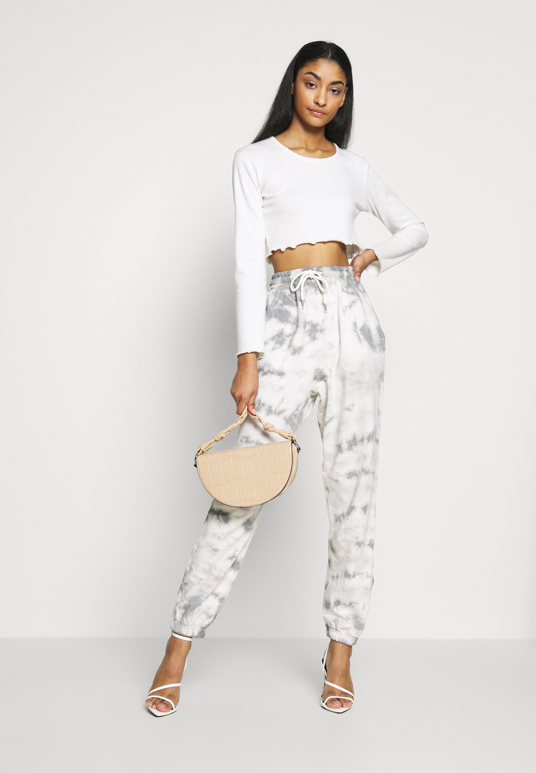 Missguided TIE DYE - Tracksuit bottoms 