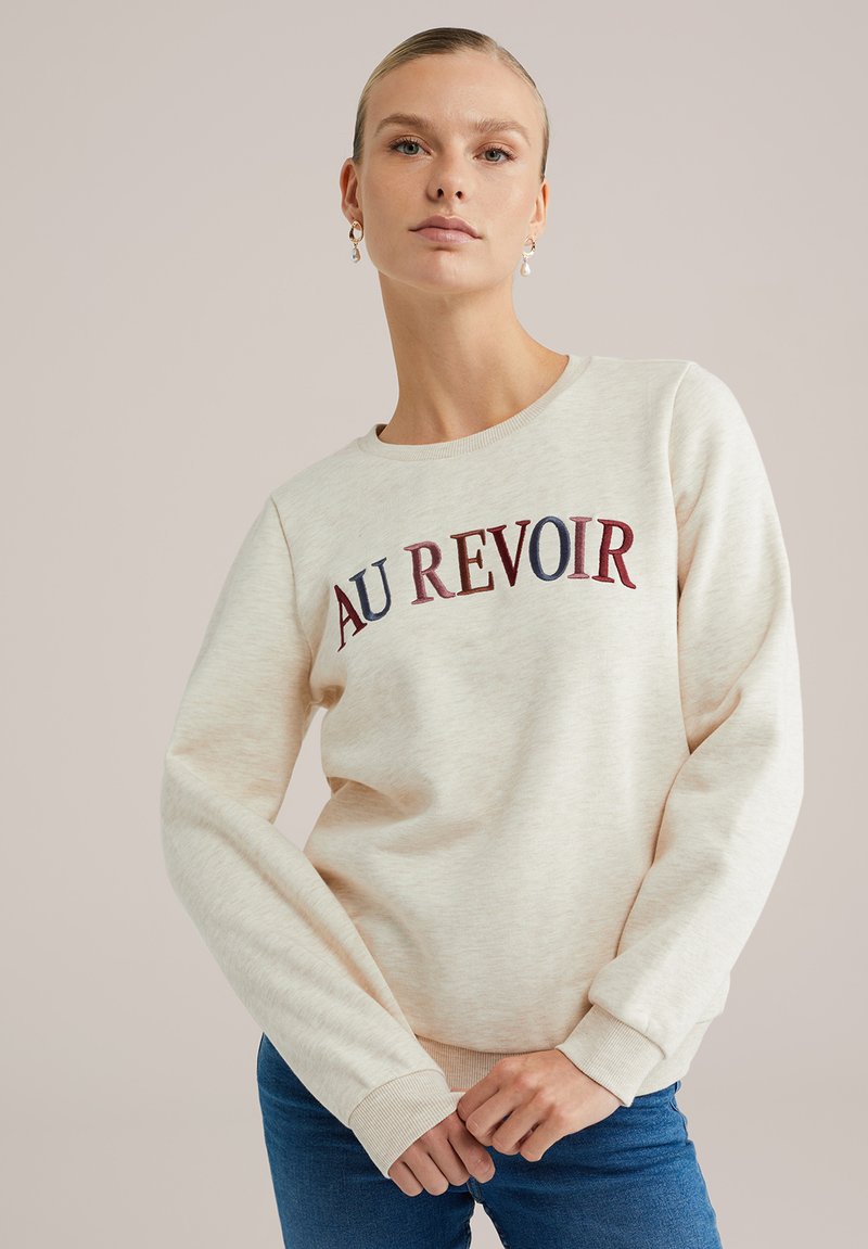 WE Fashion Sweatshirt - beige