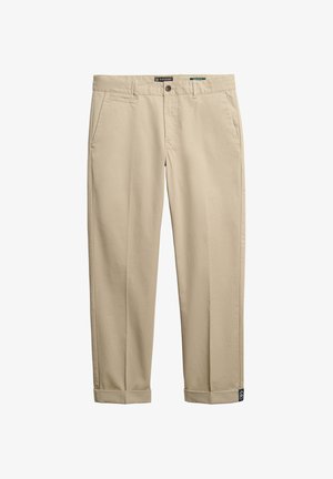 Superdry & Co, SUPERDRY PREMIUM REGULAR CHINOS.. - Chino - sandstone brown
