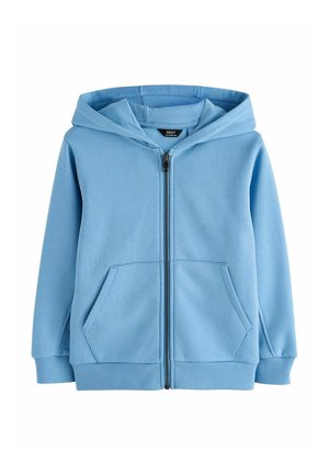 HOODIE - REGULAR FIT - Sweatjacke - light blue