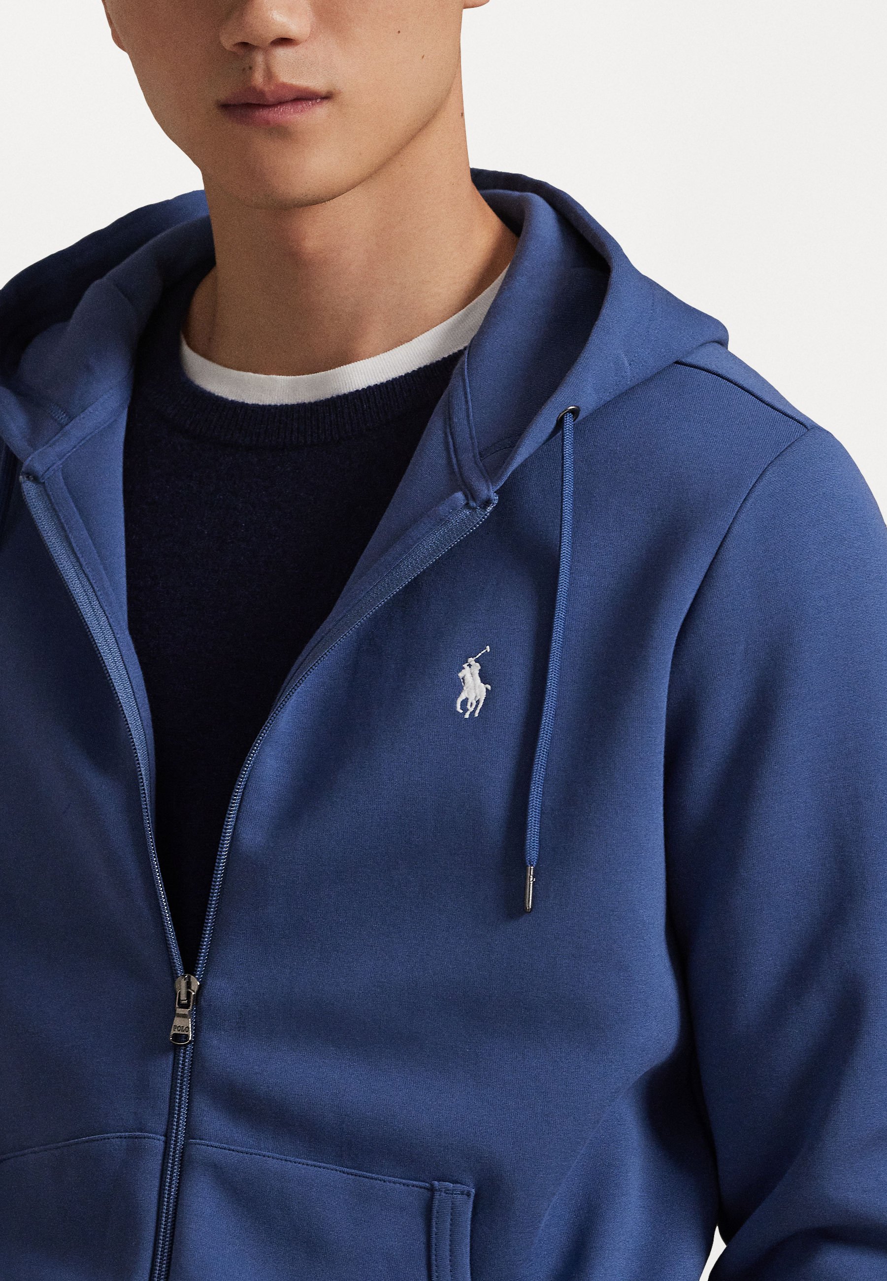 Polo Ralph Lauren HOOD LONG SLEEVE - Zip-up sweatshirt - night