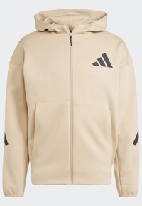 M Z N E FZ - Felpa con zip - magic beige