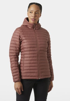 SIRDAL HOODED INSULATOR - Chaqueta de invierno - dark cedar