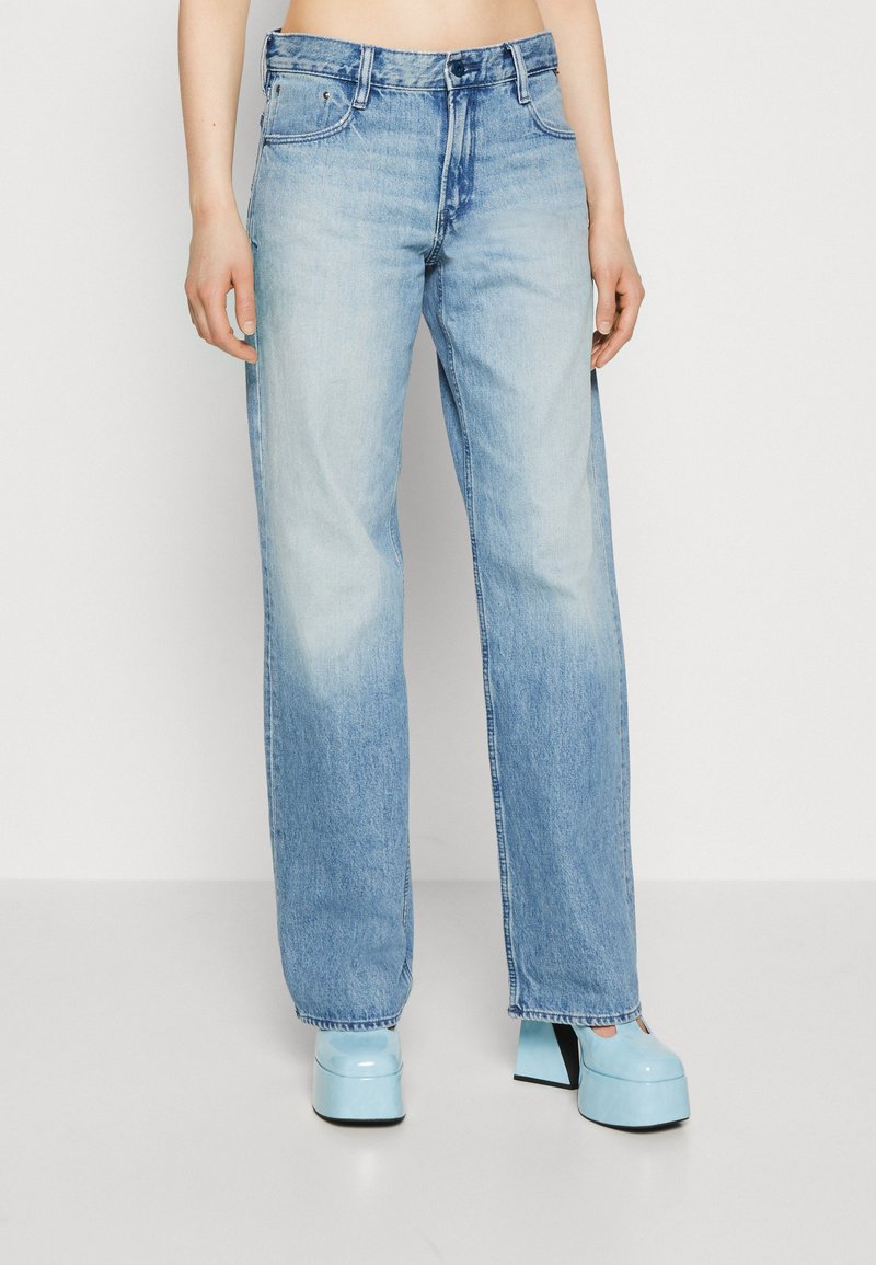 GStar JUDEE Jeans Relaxed Fit sun faded air force blue/blue denim Zalando.at
