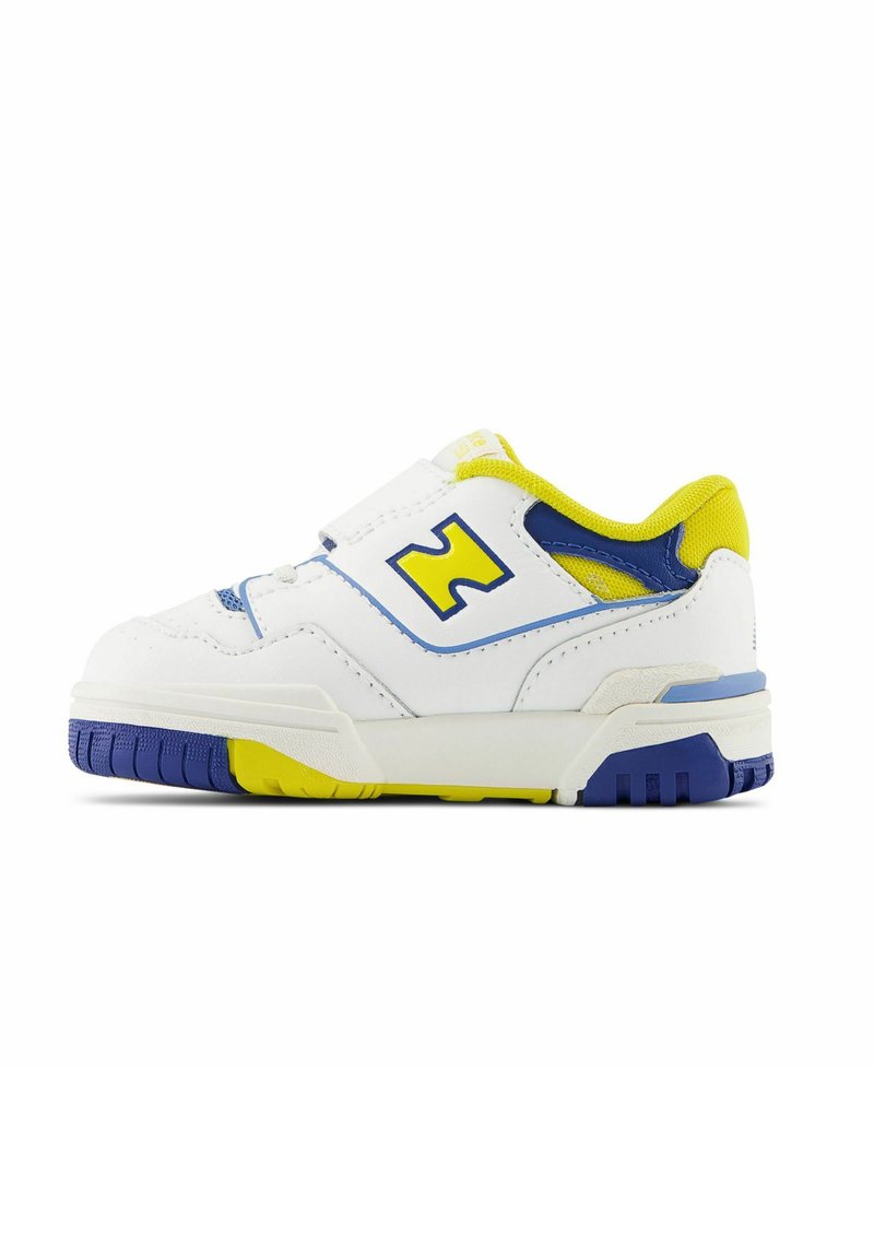 New Balance 550 BUNGEE LACE WITH TOP STRAP Läragåskor white Zalando.se