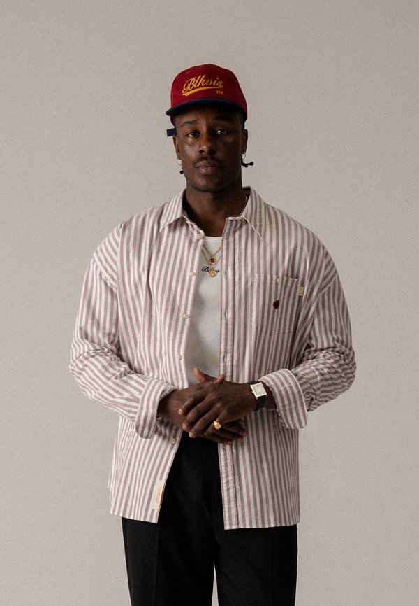 BIG APPLE STRIPED UNISEX - Button-down blouse4