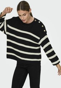 JDY Pulover - black