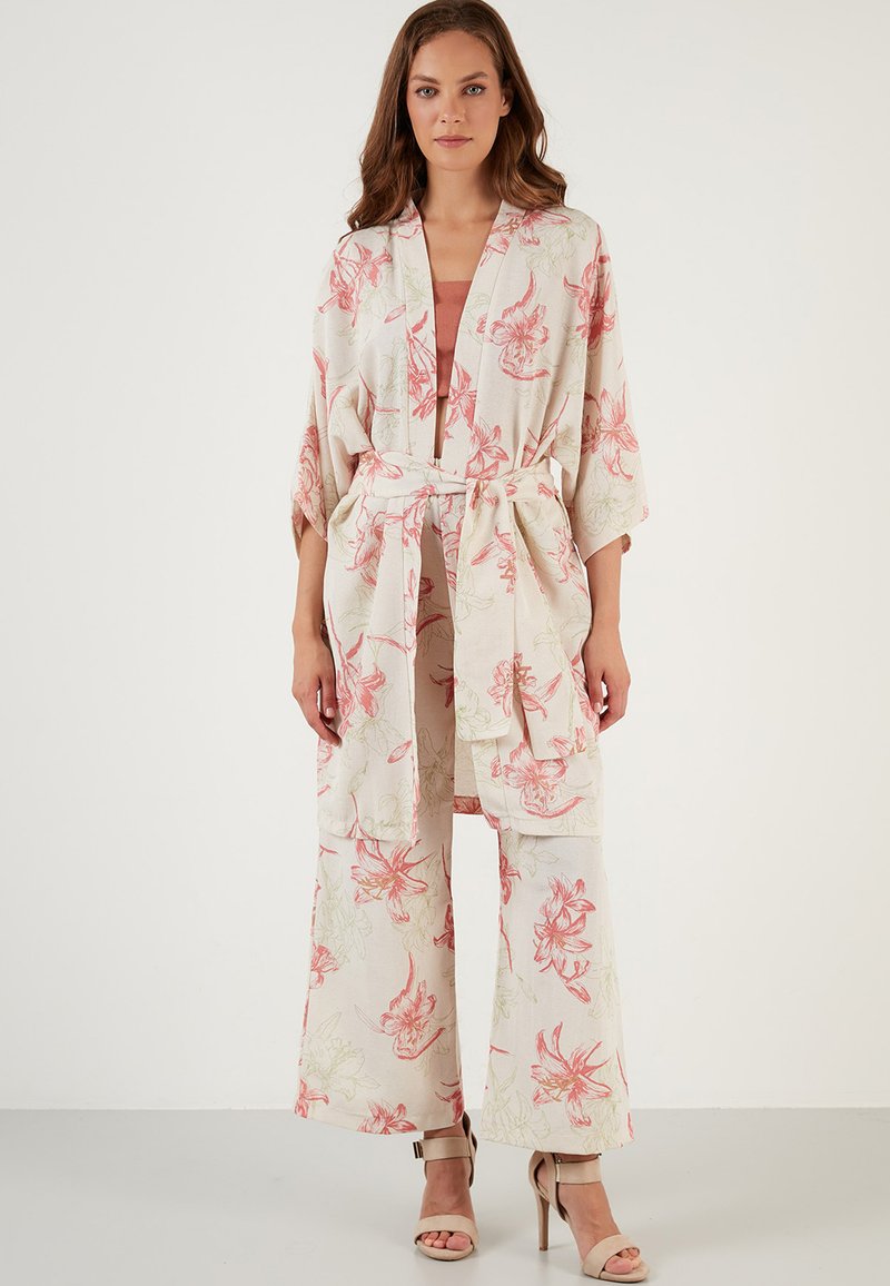 LELA TWO PIECE SET - REGULAR FIT - Vest - salmon