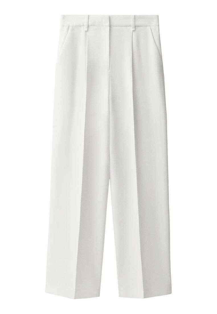 Mango Broek wit