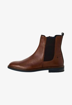 Marco Tozzi Stivaletti - cognac comb