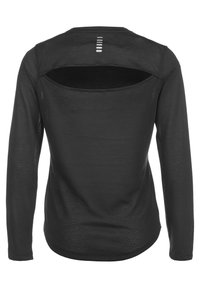Under Armour STREAKER LONGSLEEVE  - Maglietta a manica lunga - black black reflective