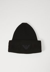 BEANIE HAT - Gorro - black beauty