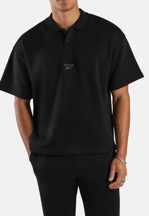 Reebok, WARDROBE ESSENTIALS-BLACK . - Polo - black