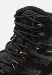 Jack Wolfskin VOJO 3 TEXAPORE MID - Scarpa da hiking - black/burly yellow