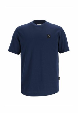 CHASIN', BRO - Lihtne T-särk - dark blue