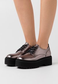 Even&Odd Snörskor - gunmetal