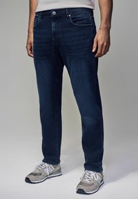 Next CLASSIC STRETCH - Traperice ravnih nogavica - blue deep
