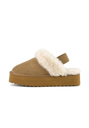 Chaussons - camel