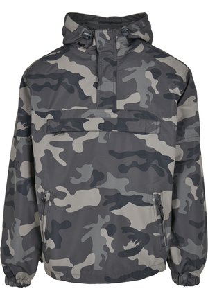 Tuulitakki - grey camouflage