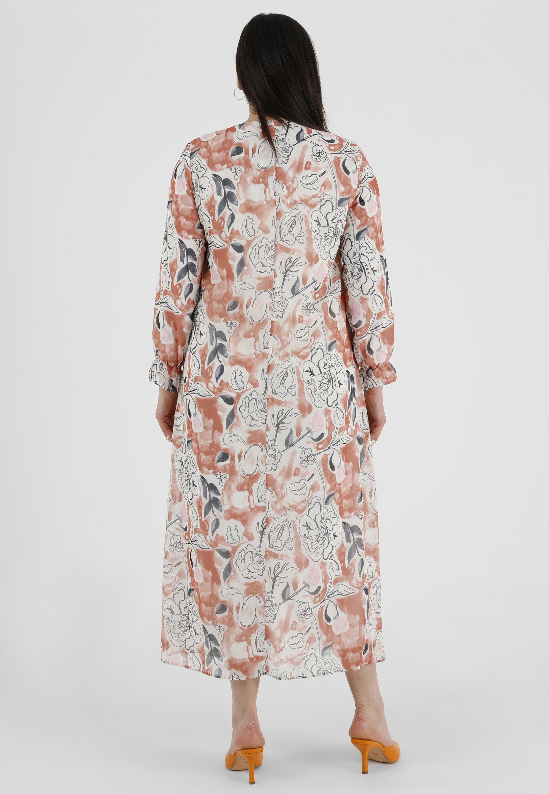 whistles bali print maxi dress