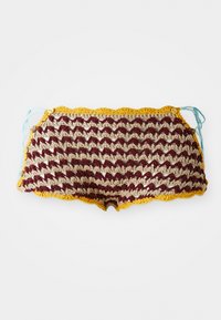 BUTTON CROCHET MINI SHORTS - Shorts - multi