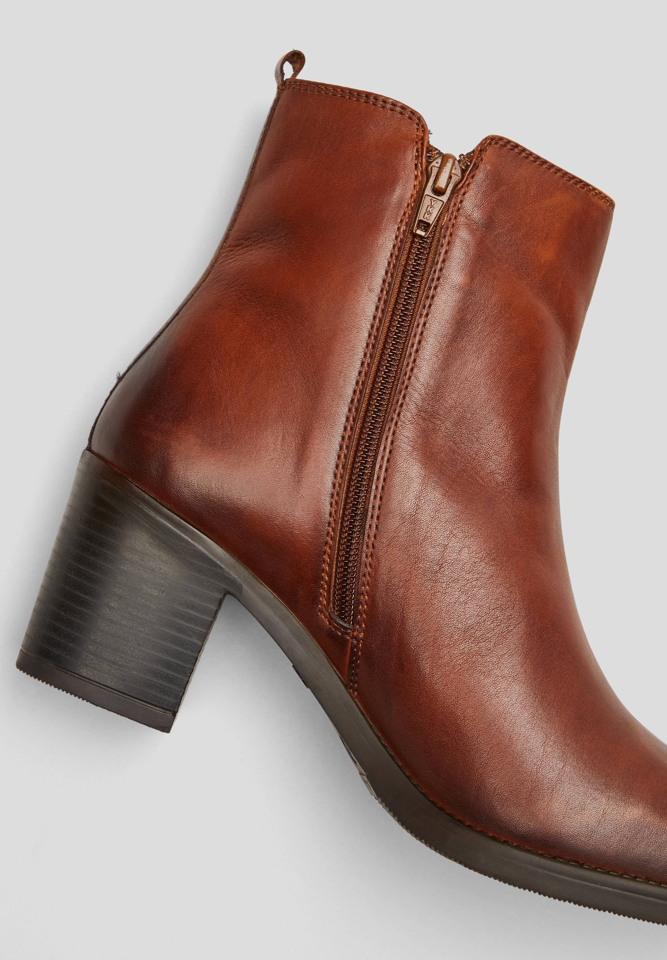 s.Oliver Korte laarzen - brown/lichtrood - Zalando.nl