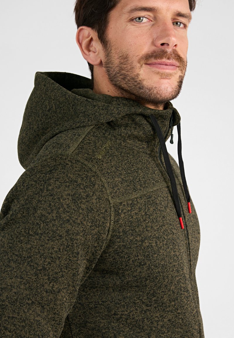 Damart THERMOLACTYL Veste polaire green/vert ZALANDO