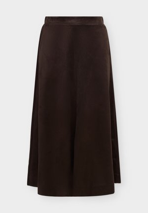 Vero Moda, VMKATTY H/W 7/8 SKIRT WVN - Jupe trapèze - chocolate torte