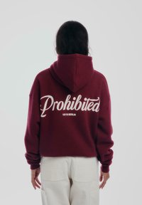PROHIBITED Hoodie - bordeaux