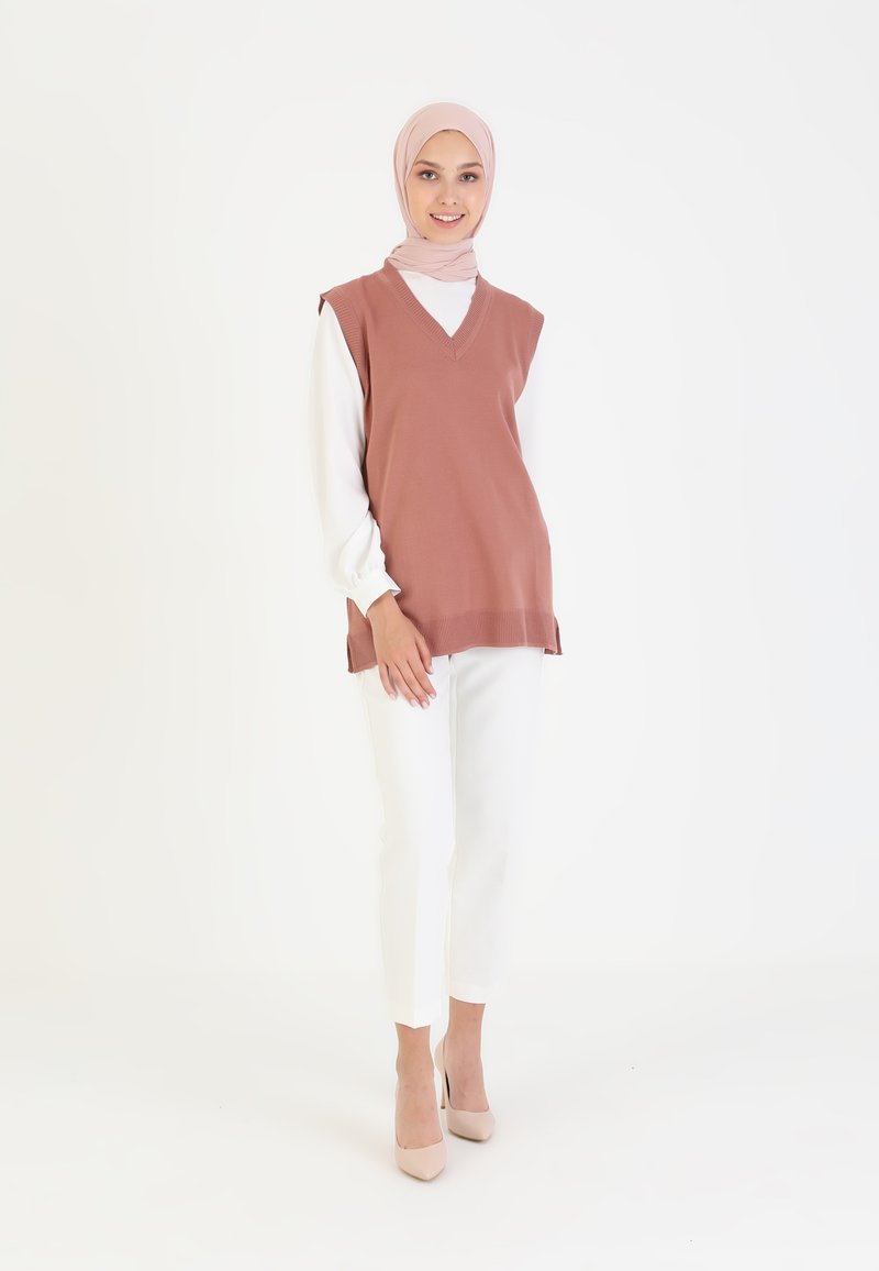 Modanisa Top donkerroze