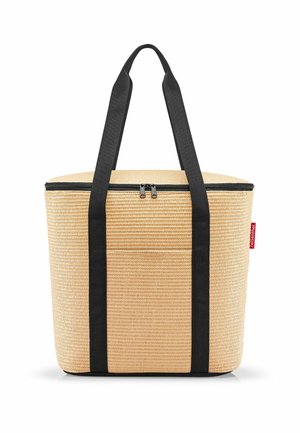 Shopping Bag - raffia black