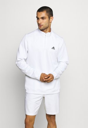 1/4 ZIP - Pitkähihainen paita - white