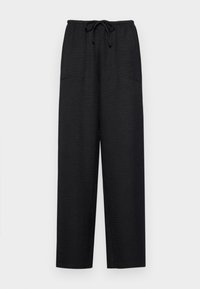 VMMELONEY  WIDE PANT - Kalhoty - black