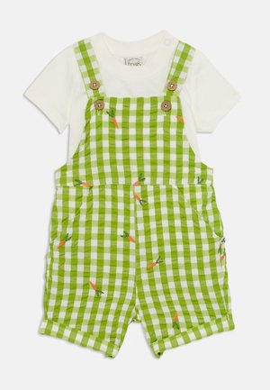 ALFRED DUNGAREE OUTFIT SET UNISEX - Kombinezonas - light green