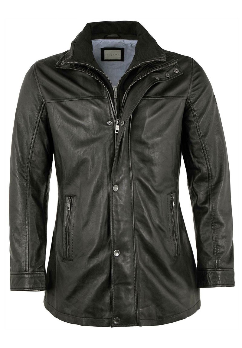 bugatti Lederjacke - schwarz