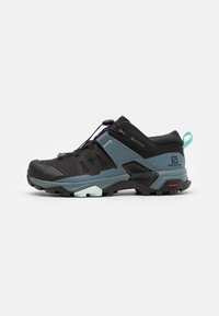 Salomon - X ULTRA 4 GTX - Outdoorschoenen - black/stormy weather/opal blue Miniatuurafbeelding 1