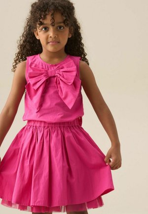 Angel & Rocket, REGULAR FIT - ENYA BOW SKIRT - A-lõikeline seelik - pink