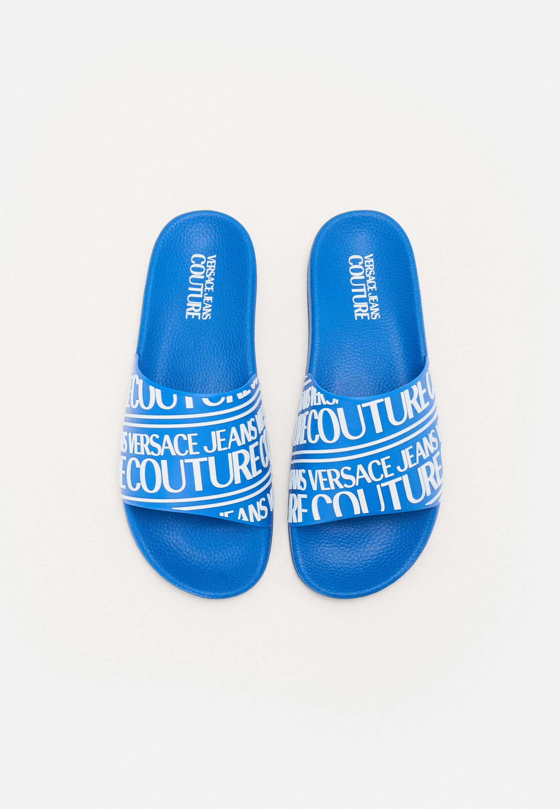 Versace Jeans Couture Pool slides - blue - Zalando.co.uk