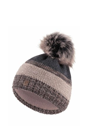 WARME MIT -BOMMEL - Beanie - braun
