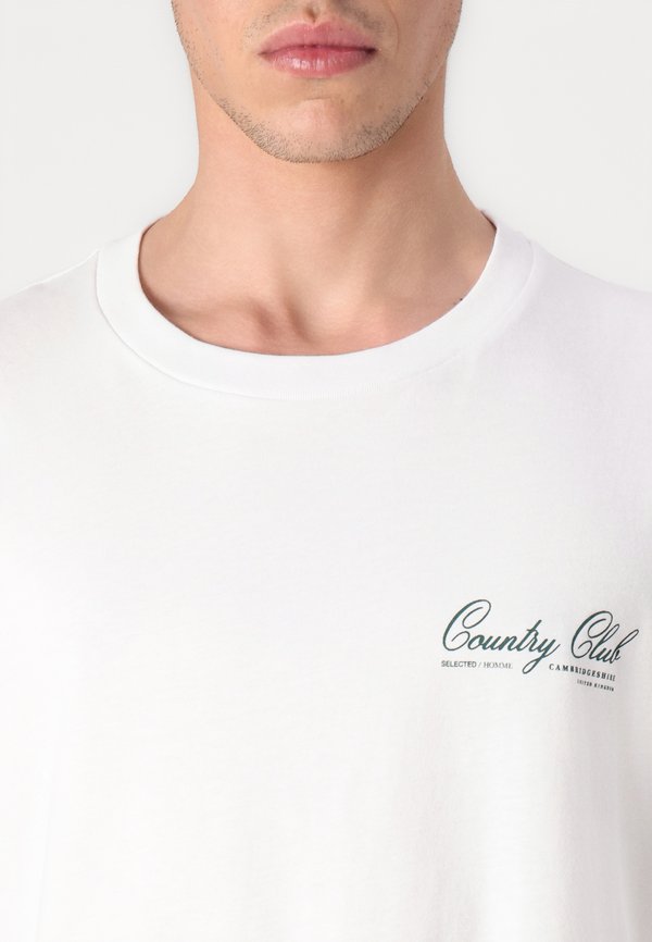 SLHBOSMA O NECK TEE - Print T-shirt4