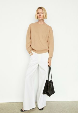 Massimo Dutti, 100% CASHMERE LONG SLEEVE SWEATER - Strickpullover - brown