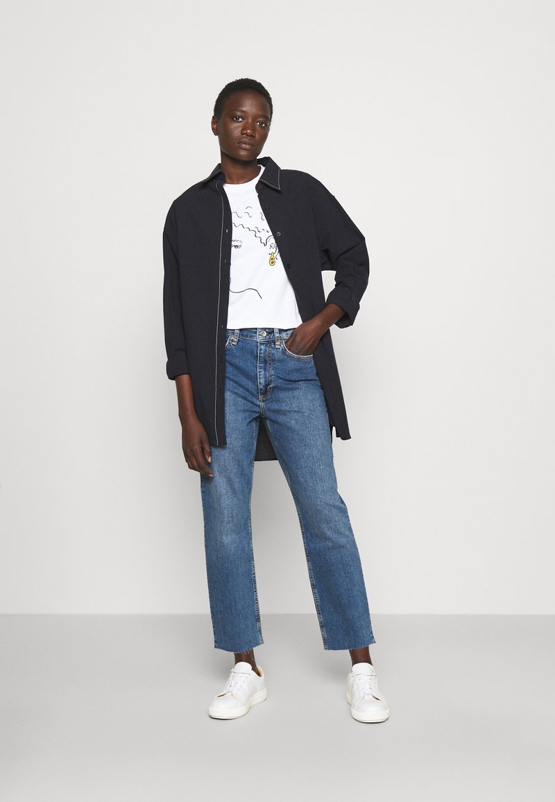 Damen Bekleidung | rag & bone NINA CIGARETTE Jeans Relaxed Fit rye harbor/blue denim - EI24132 Damen Bekleidung | rag & bone NINA CIGARETTE Jeans Relaxed Fit rye harbor/blue denim - EI24132