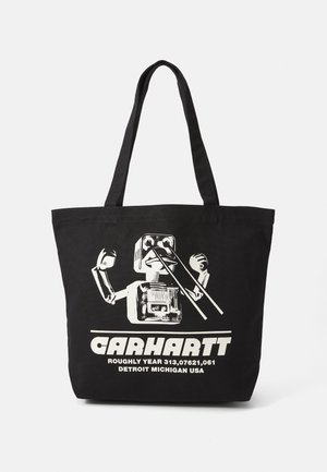Carhartt WIP GRAPHIC TOTE UNISEX - Tote bag - wiptopia print/black