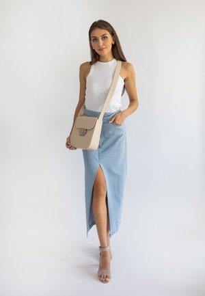 Handtas - beige