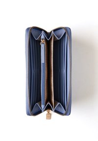 Borbonese LETTERING LARGE - ZIPAROUND - Wallet - topaz