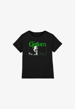 Cotton Soul, LORD OF THE RINGS GOLLUM UNISEX - Print T-shirt - black