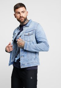 Jack & Jones - JJIALVIN JJJACKET - Denimová bunda - blue denim Miniatúrny obrázok 1