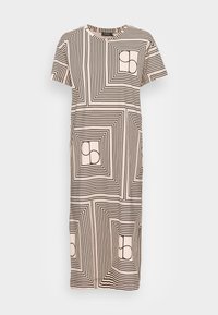 SLEVE DRESS - Vestido de dia - black monogram