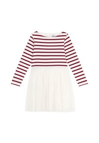 Petit Bateau ROBE  - Kjole - milk/amarante